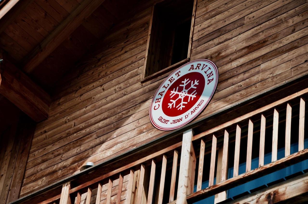 Апарт отель Chalet Arvina Сен-Жан-д'Арв Экстерьер фото
